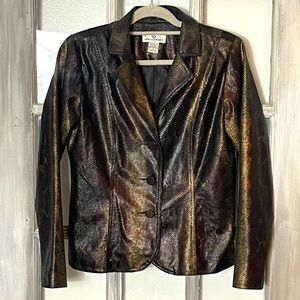 Vintage late 80s / early 90s Erin London statement jacket